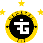 Beeldmerk van General Fit: symbool voor vitaliteit en persoonlijke groei.